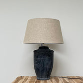 Antique finish lamp